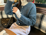 [MADE] ペティモヘアバックルカーディガン