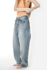 (UNISEX)carpenter denim pants