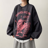 ギターキャットスウェットシャツ [Fleece]