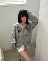 Steve Horse Hooded Zip-Up