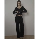 FAIRY LONG SLEEVE-BLACK