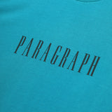 PARAGRAPH PIGMENT-DYED T SHIRT - BLUE GREEN