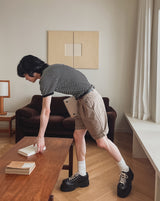 ハンデルロールアップバミューダパンツ