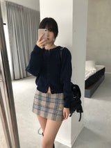 Muir Checkered Mini Skirt (2 colors)