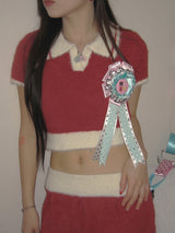 gleaming little star berry necklace [silver]