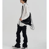 High Glossy Chain Gym Sack Bag