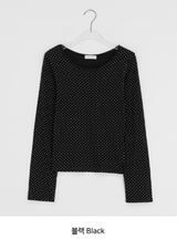Chiro Layered Dot Long Sleeve Tee