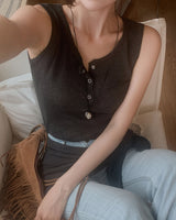 Tarp sleeveless & scarf set
