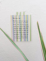 PLANT LINE MEMO PAD SET