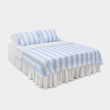 Summer Dust-Free Bamboo Seersucker Double-Layer Blankets - Q size