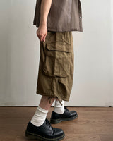 Rope Cargo Bermuda Pants