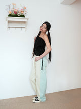 BRAID TIE SKIRT & TOP (BLACK)