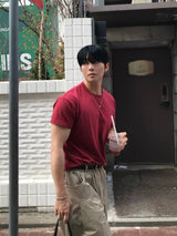 Soft short-sleeved T-shirt