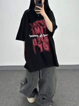 ブリーディングレッドTシャツ