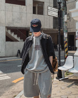 サンディアルプリンティングショートスリーブTシャツ