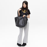 Heart Peace Star Tee - Black