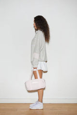 Terry block sweatshirt