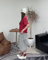 Dopen High-Density Cut Crop Short Sleeve Tee