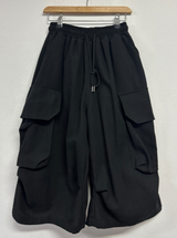 BIG BIG POCKET OVER BERMUDA 🤎🤍❤🖤5COLOR