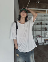 Roydi Over U-Neck Short Sleeve T-Shirt