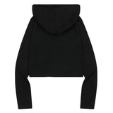 VIV 2Wayジップアップクロップニット