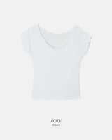 2ウェイ レースラグランショートスリーブTシャツ(2color)