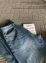 Main Basic Washed BB Straight Fit Denim Pants