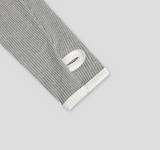 Cumin Fingerhole Waffle Henley neck 4C