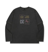 26FW★ Uni Star Layered Pigment Long Sleeve
