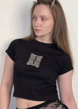 ゾーイのアンティークTシャツ[ブラック]