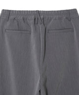 Leaf double pin tuck string wide slacks