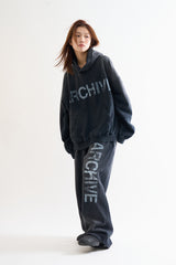 Archive dying crack sweat pants