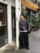 No.1391 B ワッフルフードウォーマーTシャツ (3color)