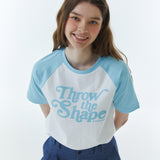 RVSラグランTシャツ スカイブルー