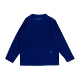 ブークレ Vネック ロングスリーブ Tシャツ (ユニセックス)_SYF7TS04BU