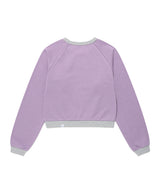 W ANGEL CATS SWEATSHIRT PURPLE(CV2FFFM441A)