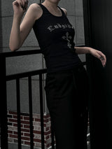 cubic rock chic sleeveless