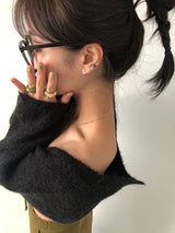 Pastel doodle piercing (Navy)