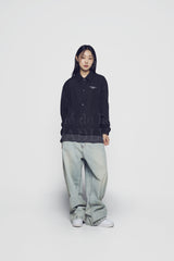 24FW COATING WASHING WIDE DENIM PANTS LIGHT BLUE