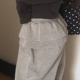 Chaelce frill layered jogger sweatpants