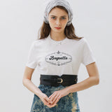 バゲットアートワークTシャツ (2color)