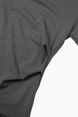 ドレープフリルスリムTシャツ