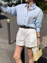 [MADE] Dears Cotton Pintuck Shorts