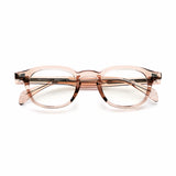 Horn-Trimmed Transparent Glasses Y.LAB 02 C05