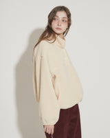FLUFF FLEECE PULLOVER [IVORY]
