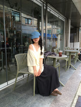 Tiered Long Skirt