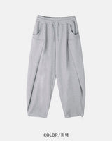 Tenby fold balloon sweat pants