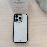 snowing phone case (ivory) 