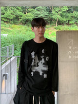 Shadow printing long sleeve