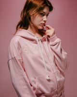 Collaboration Lounge Hooded Zip-Up | neversaynever × Kleesier